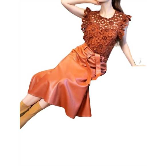 NEW EVA FRANCO grace top in sumatra lace - Picture 3 of 4